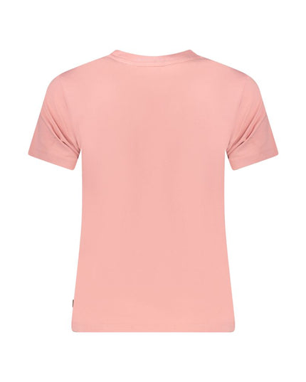 Guess Jeans Pink Cotton Women T-Shirt