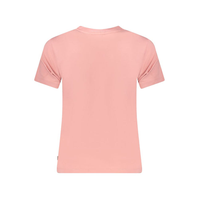 Guess Jeans Pink Cotton Women T-Shirt