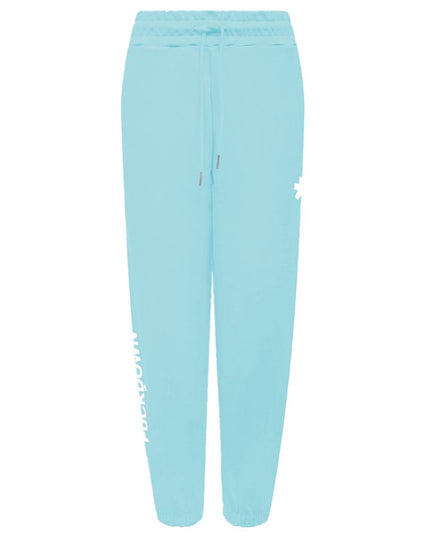 Comme Des Fuckdown Blue Cotton Women Sweatpant