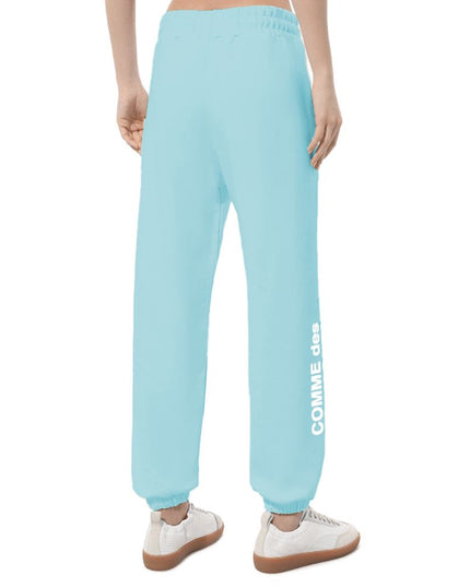 Comme Des Fuckdown Blue Cotton Women Sweatpant