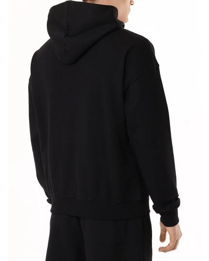 Comme Des Fuckdown Black Cotton Men Hoodie