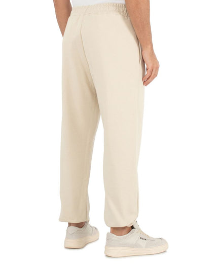 Comme Des Fuckdown Beige Cotton Men Sweatpant