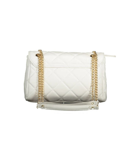 Mario Valentino White Polyethylene Handbag