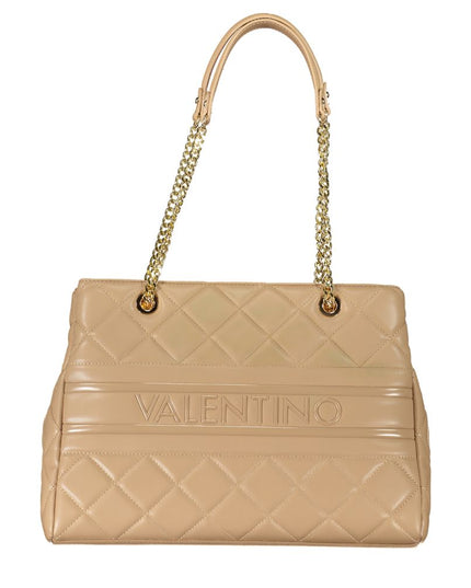 Mario Valentino Beige Polyurethane Women Handbag