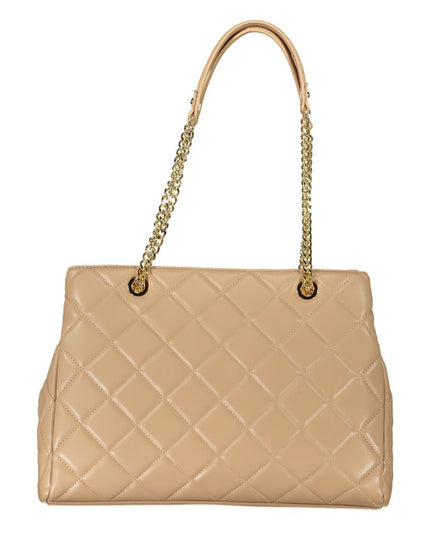 Mario Valentino Beige Polyurethane Women Handbag