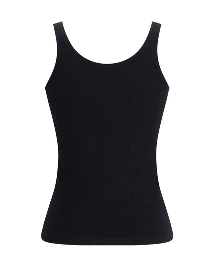 Wolford Black Cotton Top