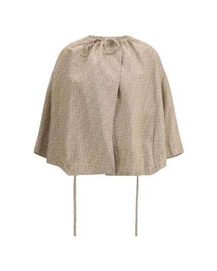 Fendi Beige Cotton Cloacks