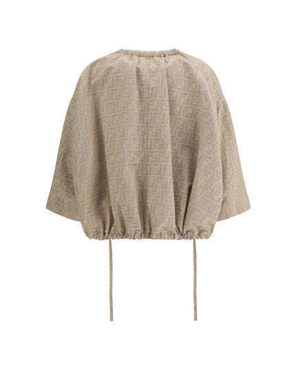 Fendi Beige Cotton Cloacks