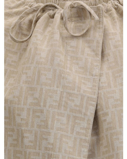 Fendi Beige Cotton Cloacks