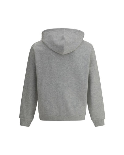 Brunello Cucinelli Gray Cotton Hoodie