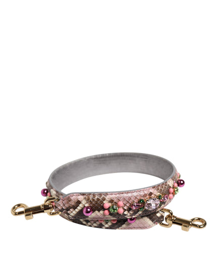 Dolce & Gabbana Multicolor Embellished Handbag Shoulder Strap