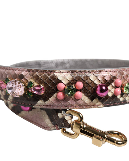 Dolce & Gabbana Multicolor Embellished Handbag Shoulder Strap