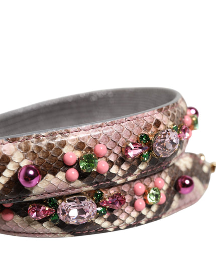 Dolce & Gabbana Multicolor Embellished Handbag Shoulder Strap