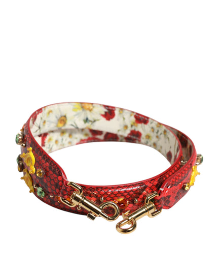Dolce & Gabbana Multicolor Embellished Handbag Accessory Shoulder Strap