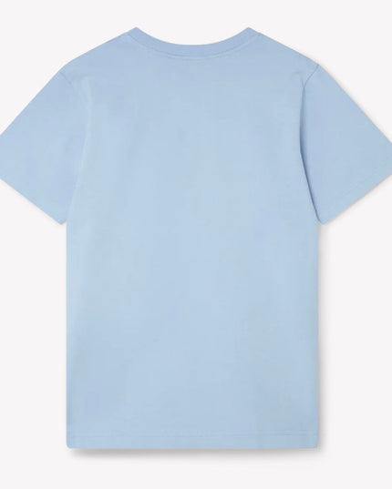 Casablanca Blue Cotton T-Shirt