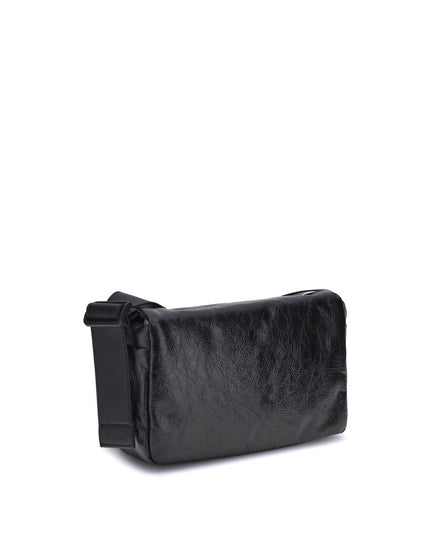Balenciaga Black Calf Leather Bos Taurus Shoulder Bag