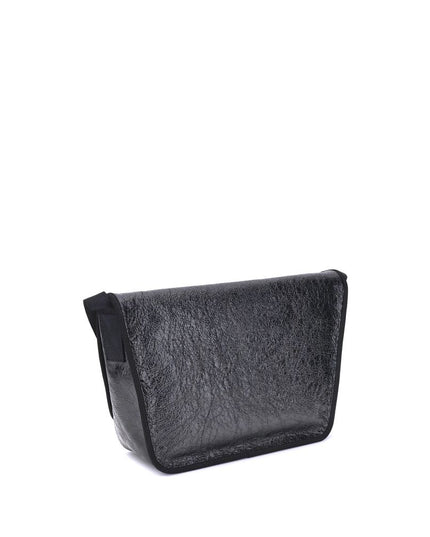 Balenciaga Black Calf Leather Bos Taurus Shoulder Bag