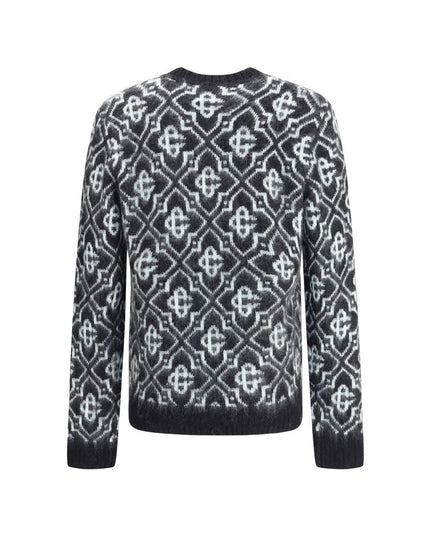 Casablanca Black Nylon Sweatshirt