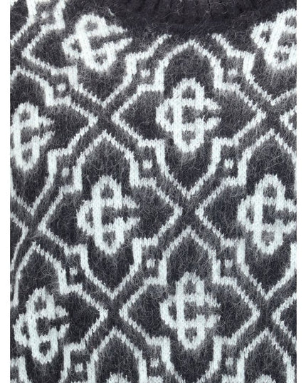 Casablanca Black Nylon Sweatshirt