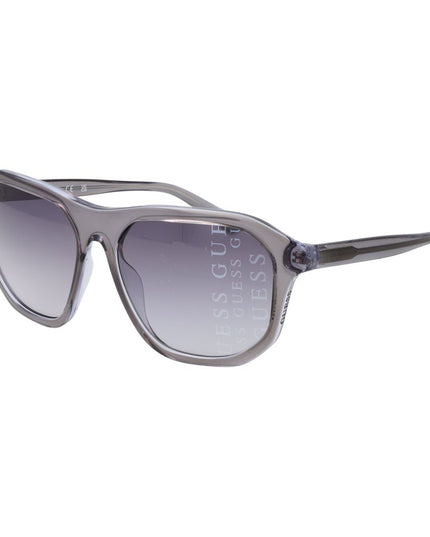 Guess Gray Plastic Sunglasses