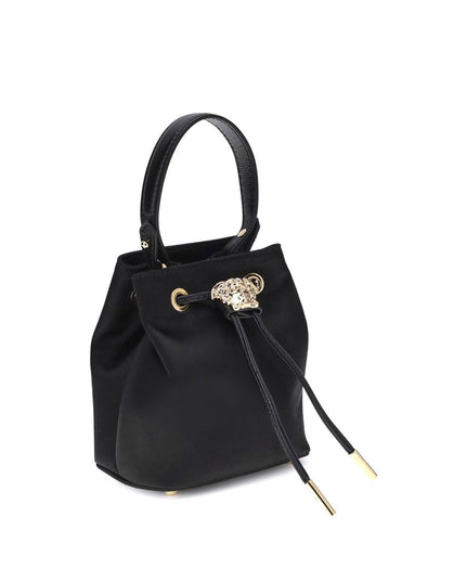 Versace Black Viscose Shoulder Bag