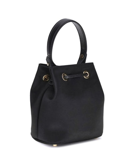 Versace Black Viscose Shoulder Bag