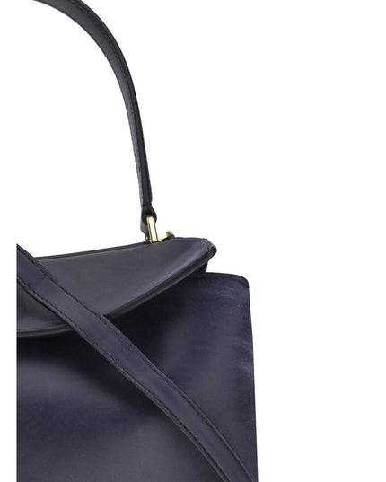 Balenciaga Blue Calf Leather Bos Taurus Shoulder Bag