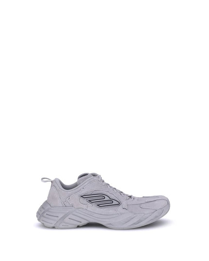 Balenciaga Gray Polyester Athletic Sneakers
