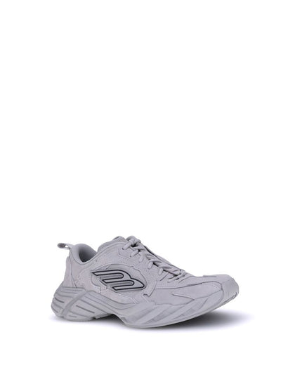 Balenciaga Gray Polyester Athletic Sneakers