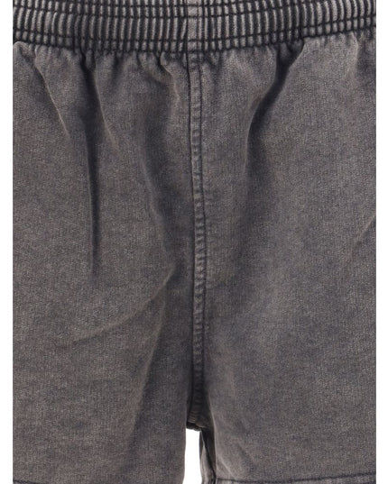Alexander Wang Gray Cotton Bermuda Shorts