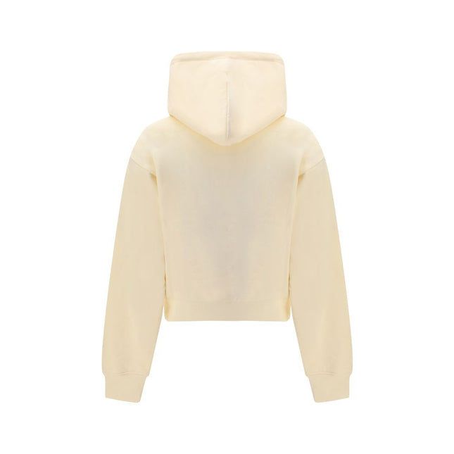 Jacquemus Cream Cotton Sweatshirt
