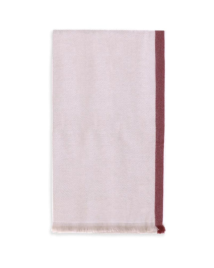 Brunello Cucinelli Cream Cashmere Scarf