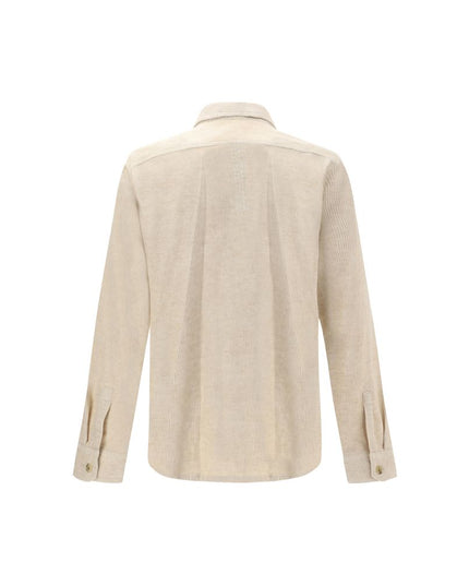 Rick Owens Cream Cotton Shirt