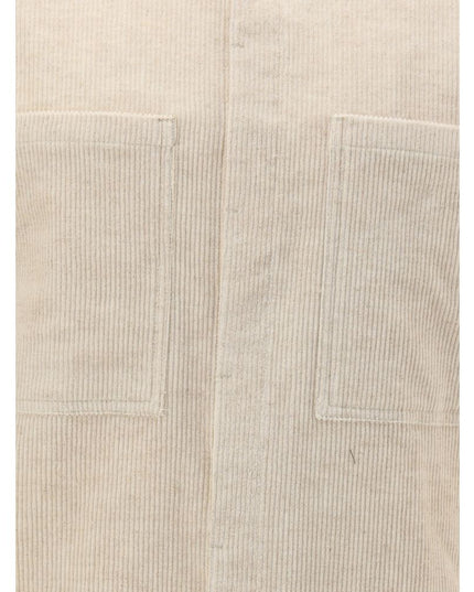 Rick Owens Cream Cotton Shirt