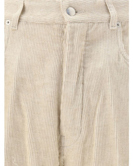 Rick Owens Beige Cotton Casual Pants