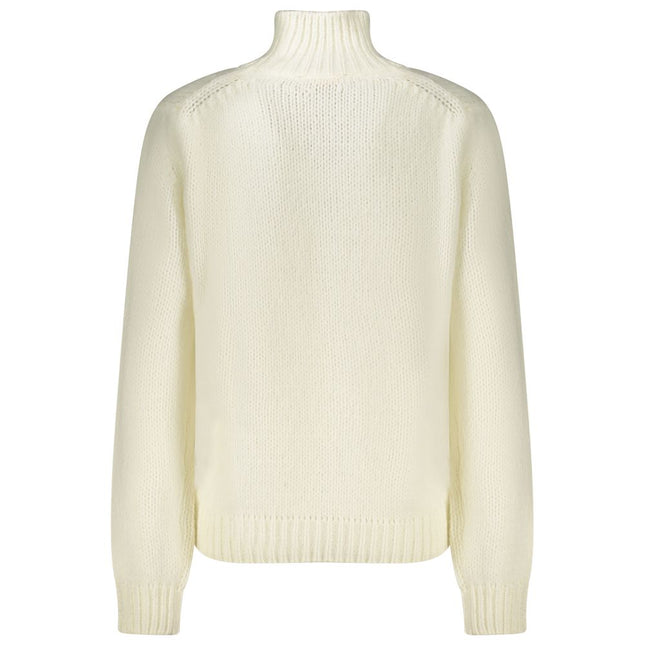 K-WAY White Wool Sweater