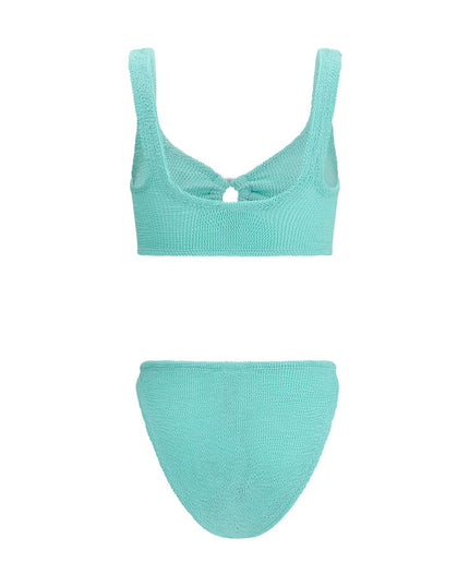 Hunza G Green Polyamide Bikini