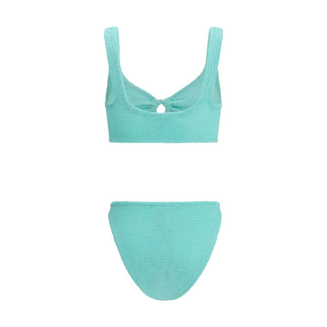 Hunza G Green Polyamide Bikini