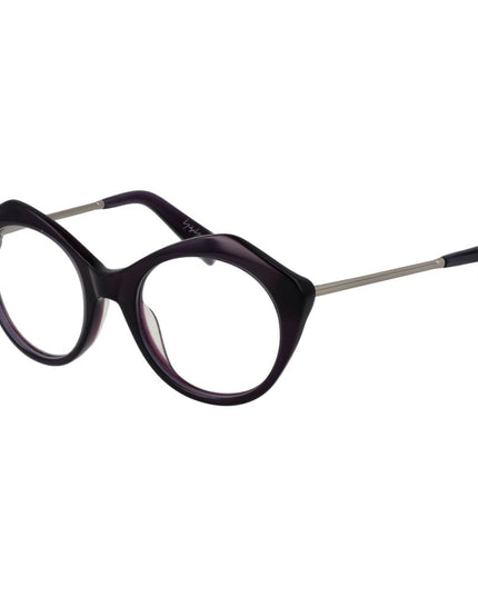 Yohji Yamamoto Purple Metal & Plastic Glasses (Frames)