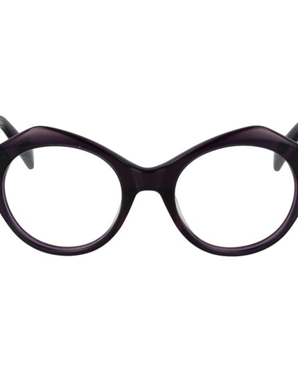 Yohji Yamamoto Purple Metal & Plastic Glasses (Frames)