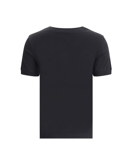Dolce & Gabbana Black Cotton T-Shirt