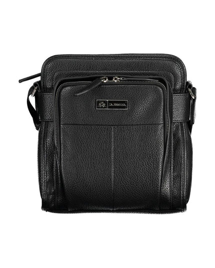 La Martina Nero Poliuretano Uomo Shoulder Bag