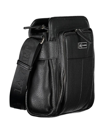 La Martina Nero Poliuretano Uomo Shoulder Bag