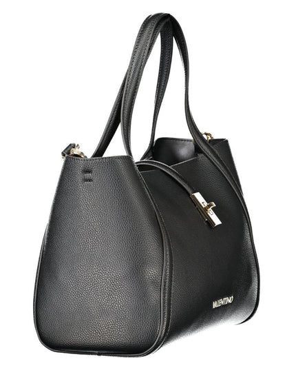 Mario Valentino Black Polyethylene Women Handbag
