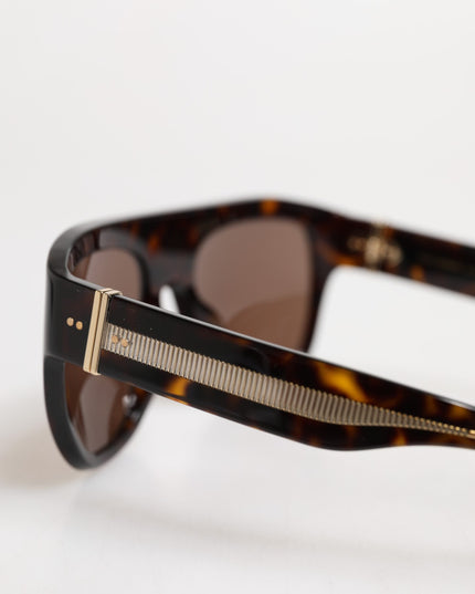 Dolce & Gabbana Dark Brown Havana DG4398F Square Frame Eyewear Sunglasses