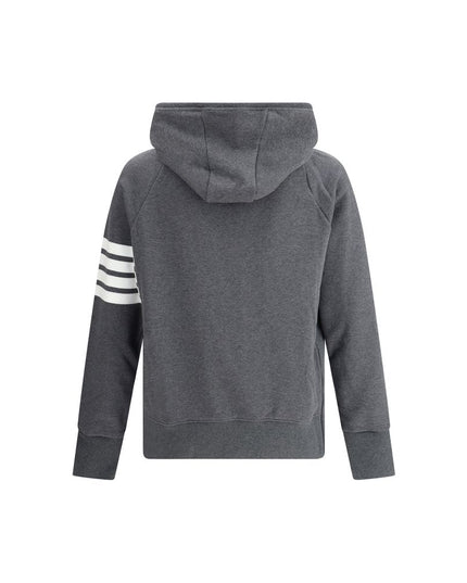 Thom Browne Gray Cotton Sweatshirt