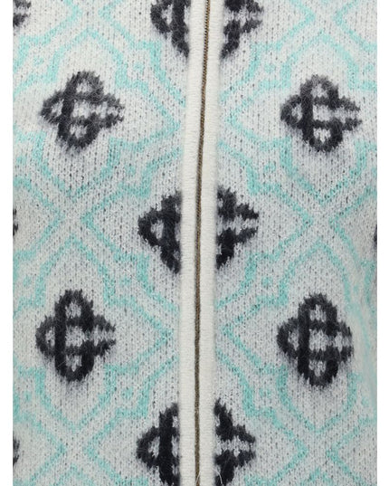 Casablanca Multicolor Merino Wool Sweatshirt