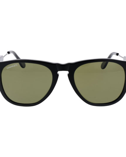 Serengeti Black Plastic Sunglasses