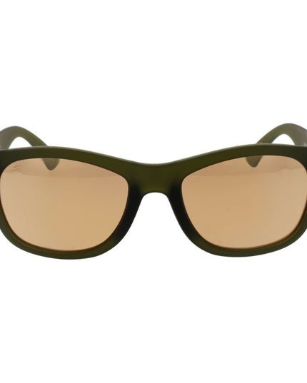 Serengeti Green Plastic Sunglasses