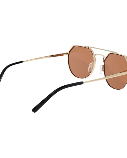 Serengeti Gold Metal Sunglasses